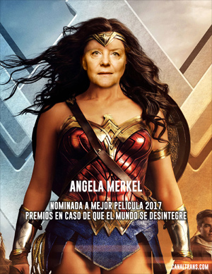 Angela Merkel - La Mujer Maravilla - Premios ECDQEMSD
