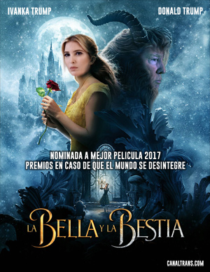 Ivanka y Donald Trump - La Bella Y La Bestia - Premios ECDQEMSD
