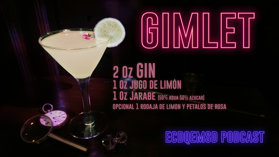 Gimlet Gin Cocktail cóctel