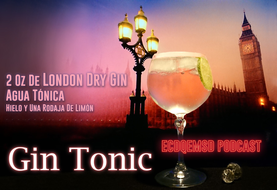 Gin Tonic Cocktail cóctel