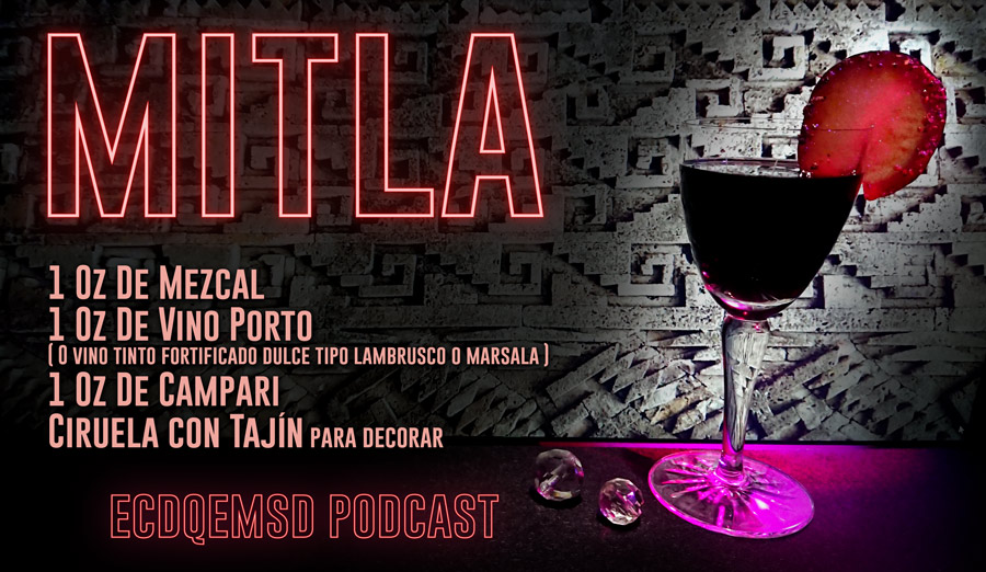 MITLA Cocktail cóctel Mezcal - Oporto