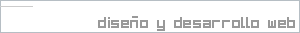 diseo y desarrollo web